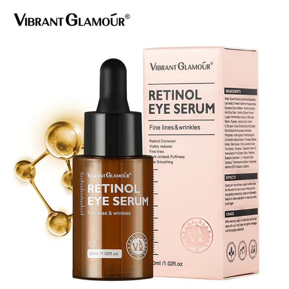 Vibrant Glamour Retinol Eye Serum Firming Collagen Anti-Aging Moisturizing 30ml