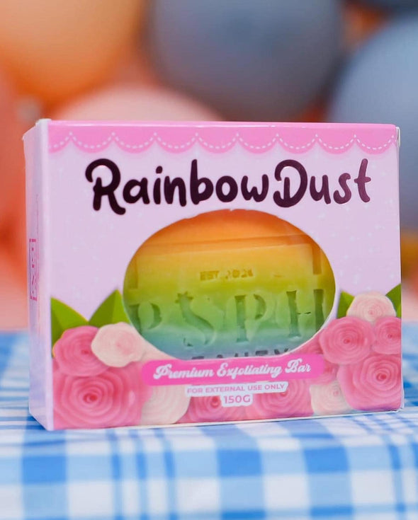 PSPH Rainbow Dust Premium Exfoliating Bar Soap 150g