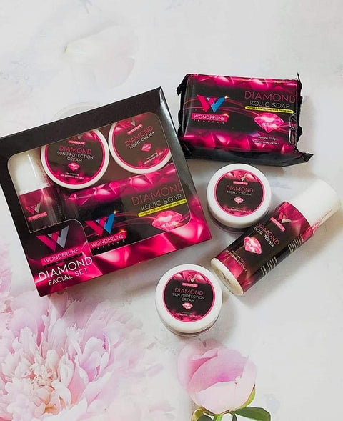 Wonderline Diamond Facial Set and soap only