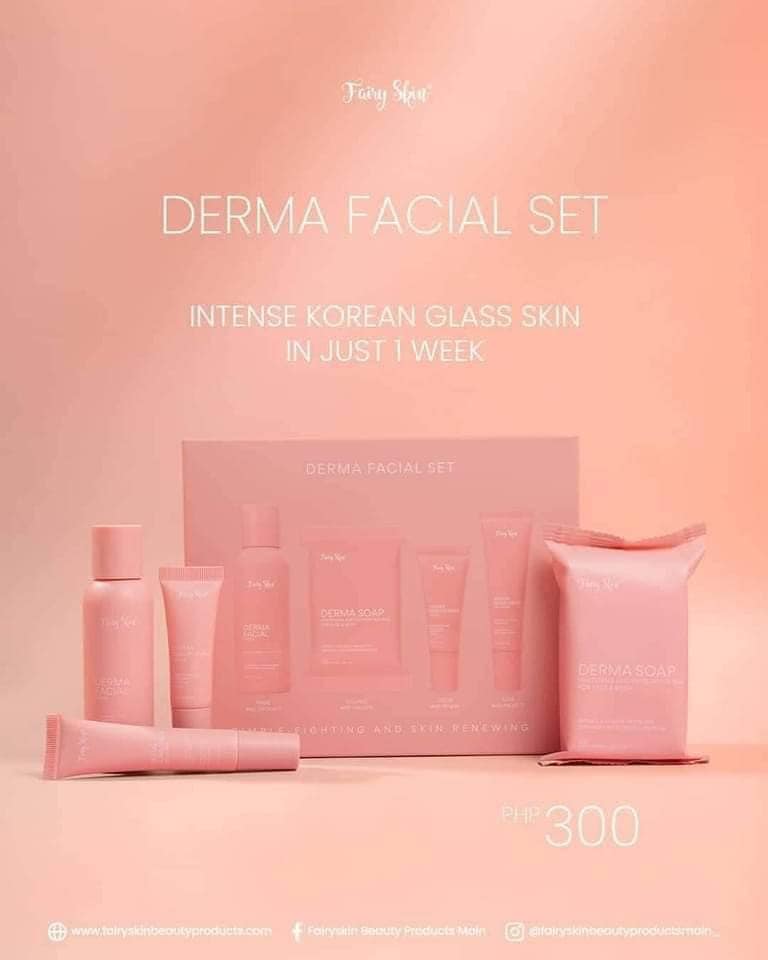 Fairy Skin Derma Facial Set - Pimple Fighting and Skin Renewing