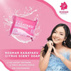 Rosmar Kagayaku Soap 70G. ( Condensada, Citrus Scent,  Extreme Kojic peeling,Mysterious Madre Cacao,Scar Remover )