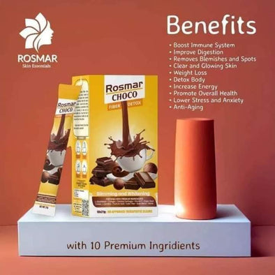 Rosmar  Fiber Detox  ( Choco, Lychee, Lemon Iced Tea, cofee )