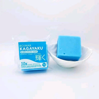 Rosmar Kagayaku Soap 70G. ( Condensada, Citrus Scent,  Extreme Kojic peeling,Mysterious Madre Cacao,Scar Remover )