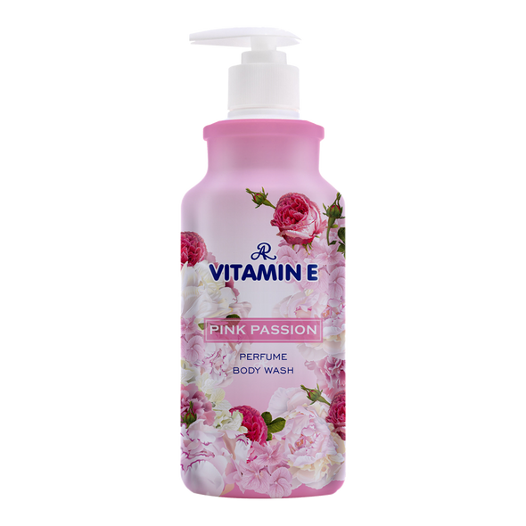 AR Vitamin E  Body Wash ( Fresh Escape, Secret Fantasy Perfume, Pink Passion ) 400ml.