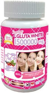 Supreme GLUTA WHITE 1500000 Mg. Whitening & Anti Aging Reduce freckles Whitening Skin Fast action Capsule,Softgel,30Tablets