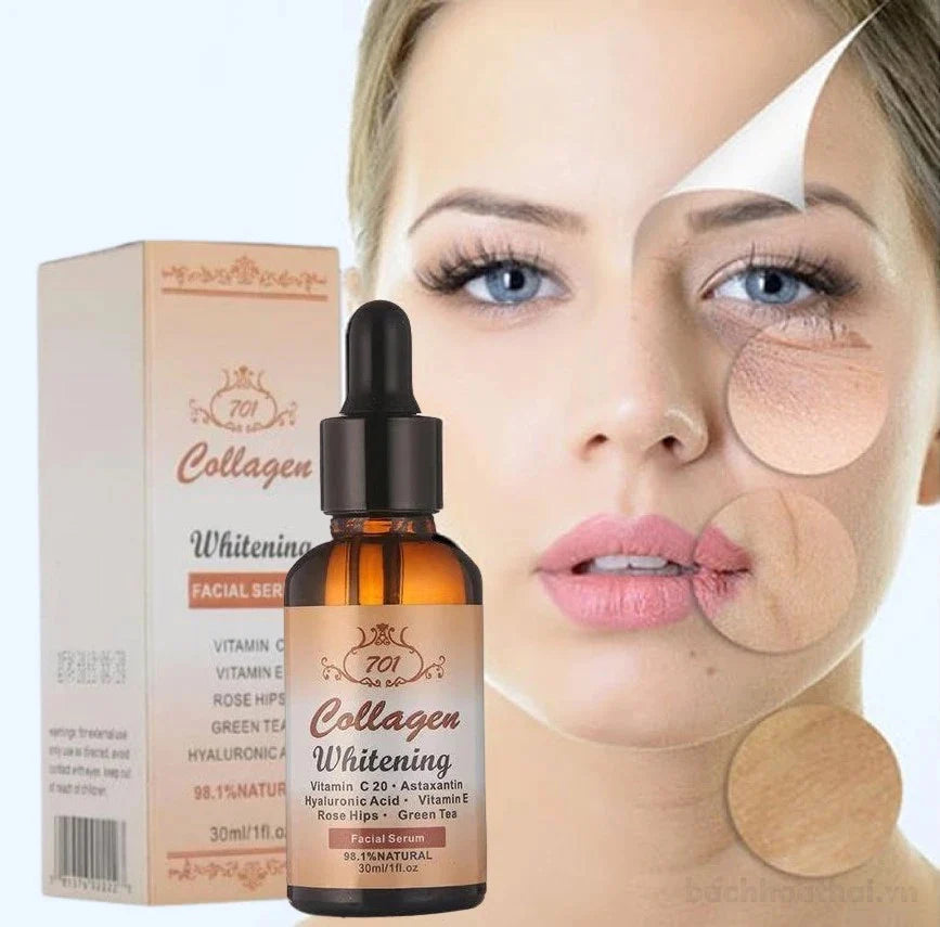 701 Collagen Whitening Facial Serum Kabayanshoppeedubai