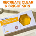 Vibrant Glamour Vitamin C Whitening Soap Face Cleanser VC Deep Cleaning Facial Wash Brightening 100g.