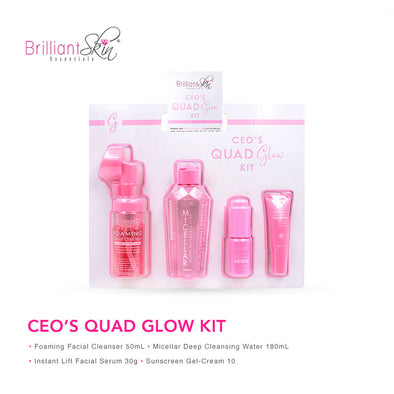 Brilliant Skin Essentials CEO’s Quad Glow Kit.