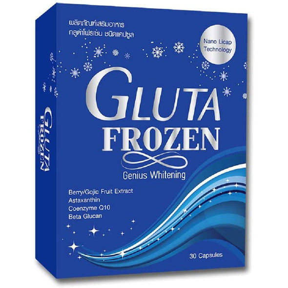 Gluta Frozen Genius Whitening Nano Licaptechnology 30 Capsules