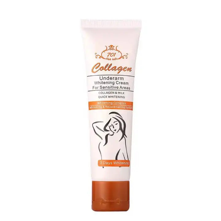 701 Collagen Underarm Whitening Cream 50ml . Kabayanshoppeedubai