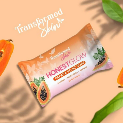 Transformed Skin Honest Glow Kojic Papaya Soap 70g