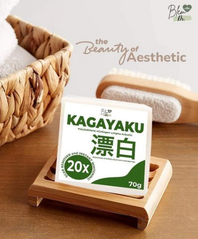 Blem Dr. Kagayaku Bleaching Whipped Soap with Shea Butter 70g