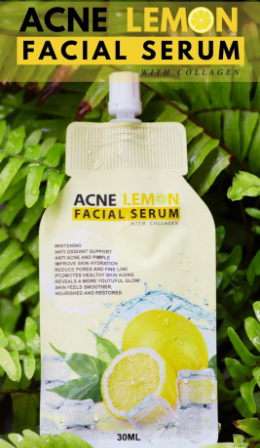 Capadosa Acne Lemon Facial Serum with Collagen 30ml