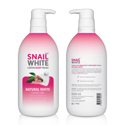 Snail White Creme Body Wash Natural White (500ml)