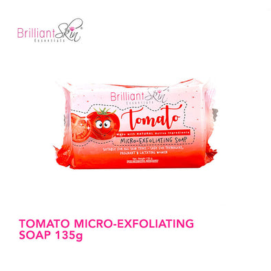 Brilliant Skin Tomato Micro- Exfoliating Soap For All Skin Type 135g