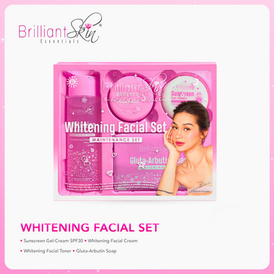 Brilliant Skin Essentials Whitening Facial Set.