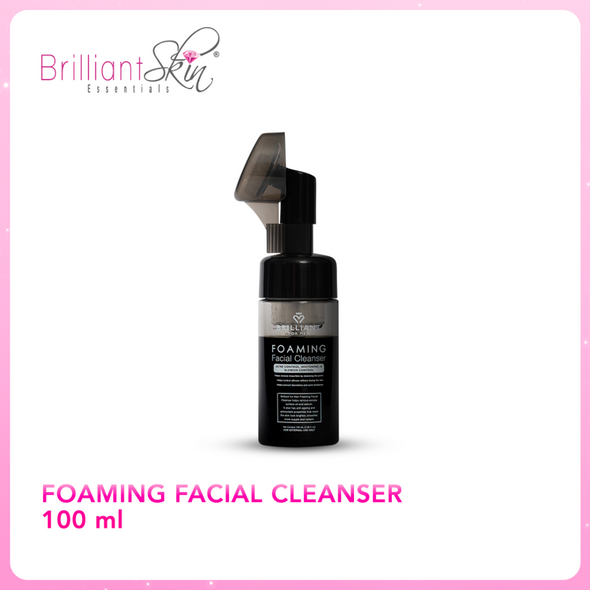 Brilliant Skin Essentials Foaming Facial Cleanser Designed For Men.