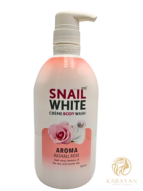 Namu Life Snail White Creme Body Wash Aroma Rashal Rose (500ml)