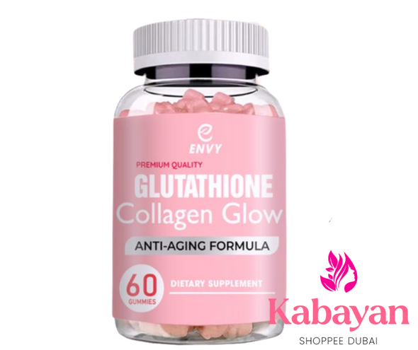 Envy Glutathione Collagen Glow Original Glutathione Gummies With Collagen Anti-Aging Whitening Skin