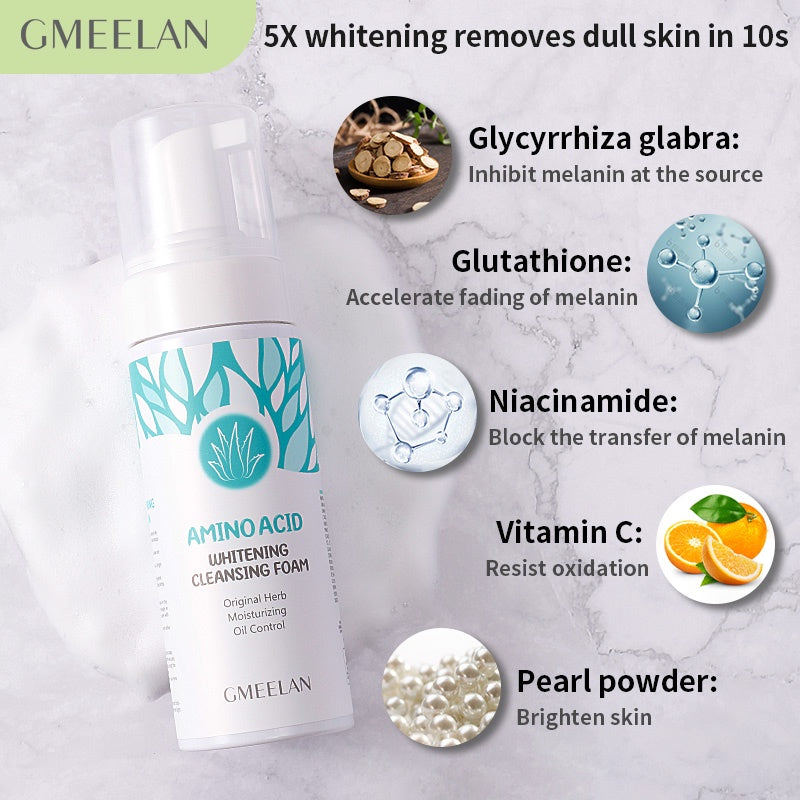 Gmeelan Amino Acid Whitening Cleansing Foam 150ml