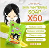 888 Total White Glass Skin Soap 70g Product of Thailand