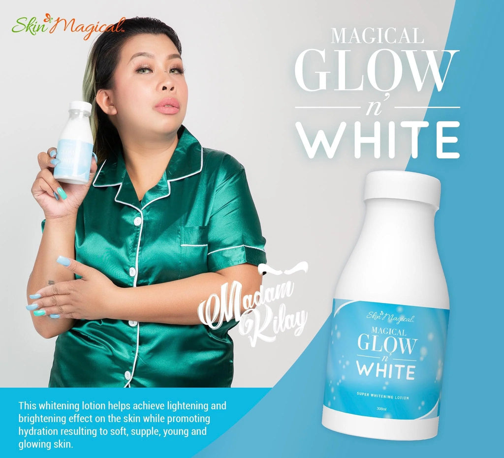 Skin Magical Glow N White Lotion. Whitening Lotion Sunscreen Lotion 300ml Kabayanshoppeedubai