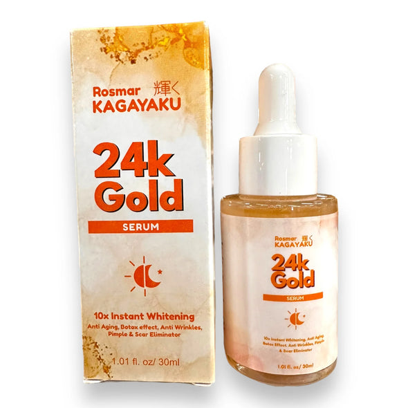 ROSMAR KAGAYAKU KOREAN WHITE GLOW & 24K GOLD SERUM