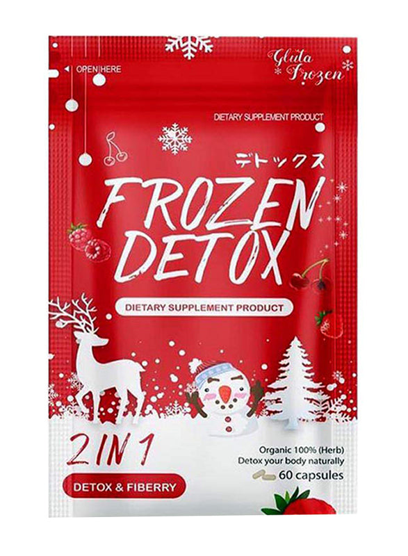 Frozen Detox Dietary Supplement 60 Capsule Made in Thailand