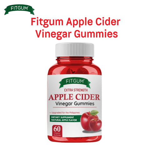 Fitgum Extra Strength Apple Cider Vinegar Gummies