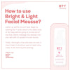 BTY Advance Bright & Light Facial Cleansing Mouse.