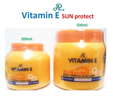 AR Vitamin E Sunprotect Body Cream Q10 ( 200ml & 500ml )