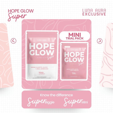 Luna Aura Hope Glow Super Japan S-Acetyl Glutathione + Oral Sunblock 700mg