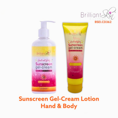 Brilliant Skin Essentials Hand and Body Sunscreen Gel Cream SPF70 Sweat And Water Resistant