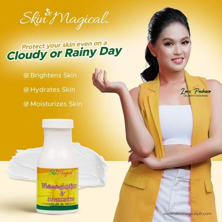 Skin Magical Glow N White Lotion. Whitening Lotion Sunscreen Lotion 300ml Kabayanshoppeedubai